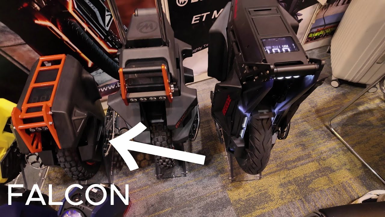 Begode FALCON first look? | Visiting Electric Unicycle Exhibition Show in Hong Kong