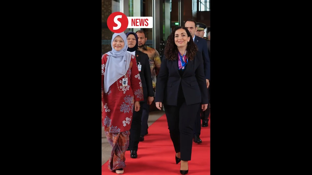 Kosovo President Vjosa Osmani Sadriu arrives in Malaysia for official visit