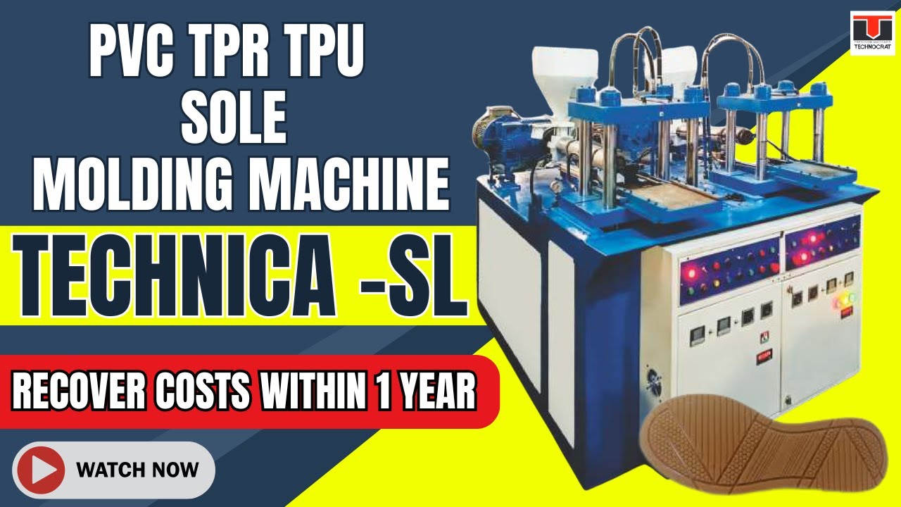 TPR TPU PVC Shoe Sole injection moulding machine