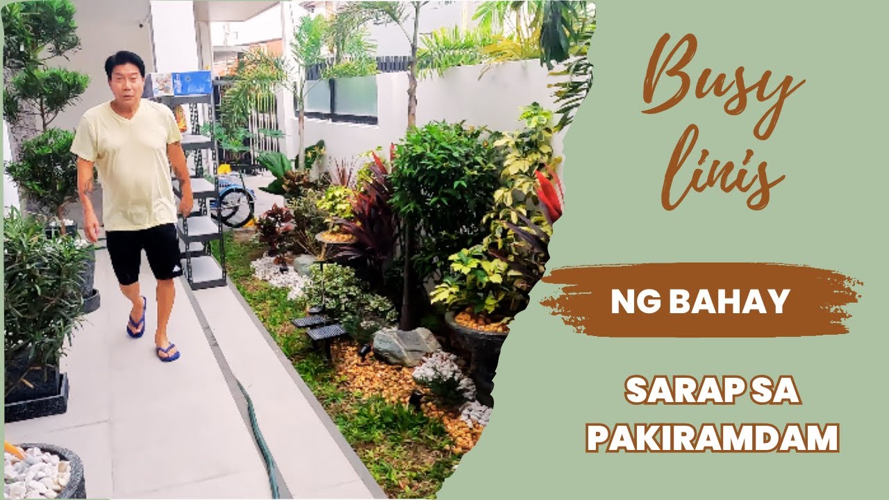 LINIS LINIS PAG MAY TIME. SARAP SA PAKIRAMDAM PAG MALINIS ANG BAHAY | IKINABIT NA ANG GATE