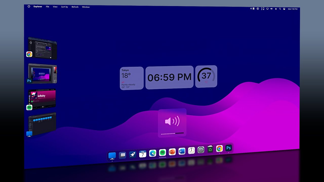 How to Give Your Windows 11 a Proper MacOS Like Look - New Edition
