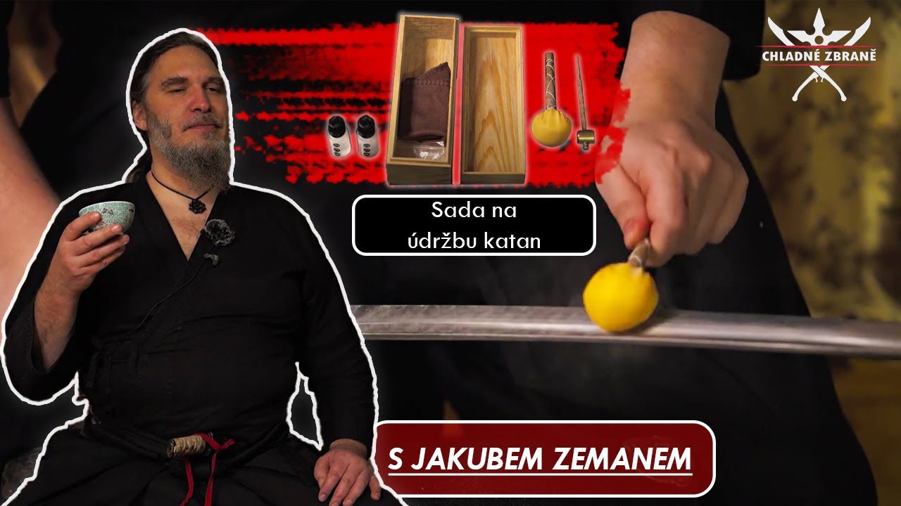 Čištění a rozborka katany - JAK NA TO s Jakubem Zemanem a Martinou Slabou | chladnezbrane.eu