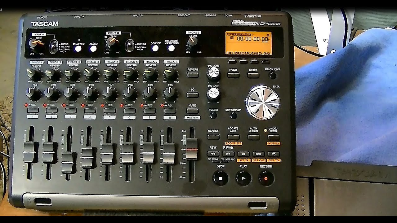 Reference Chapter - Tascam DP- 03SD : Upgrade From DP- 08 (DP-008) Tascam Recorder