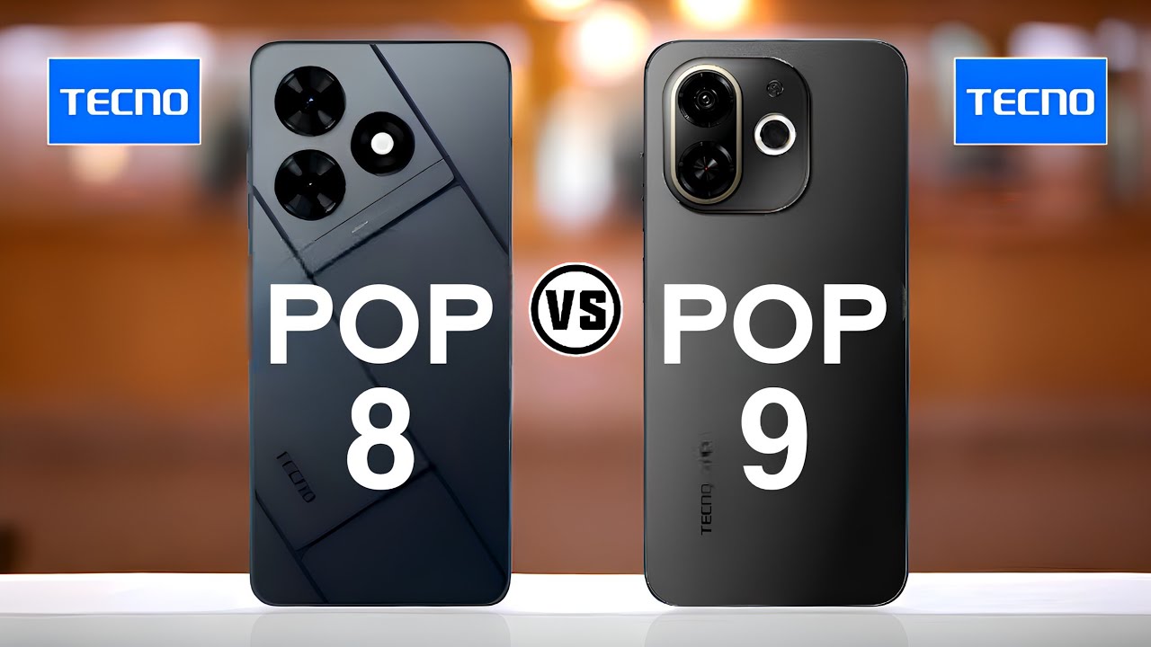 Tecno Pop 8 Vs Tecno Pop 9   #Trakontech