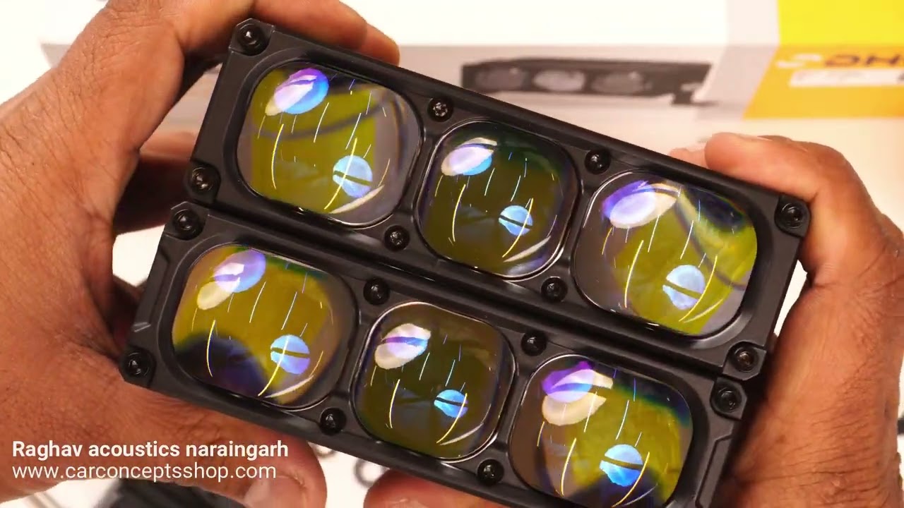 Dhc pulse max 3 lens auxiliary light unboxing ,Light Test & review