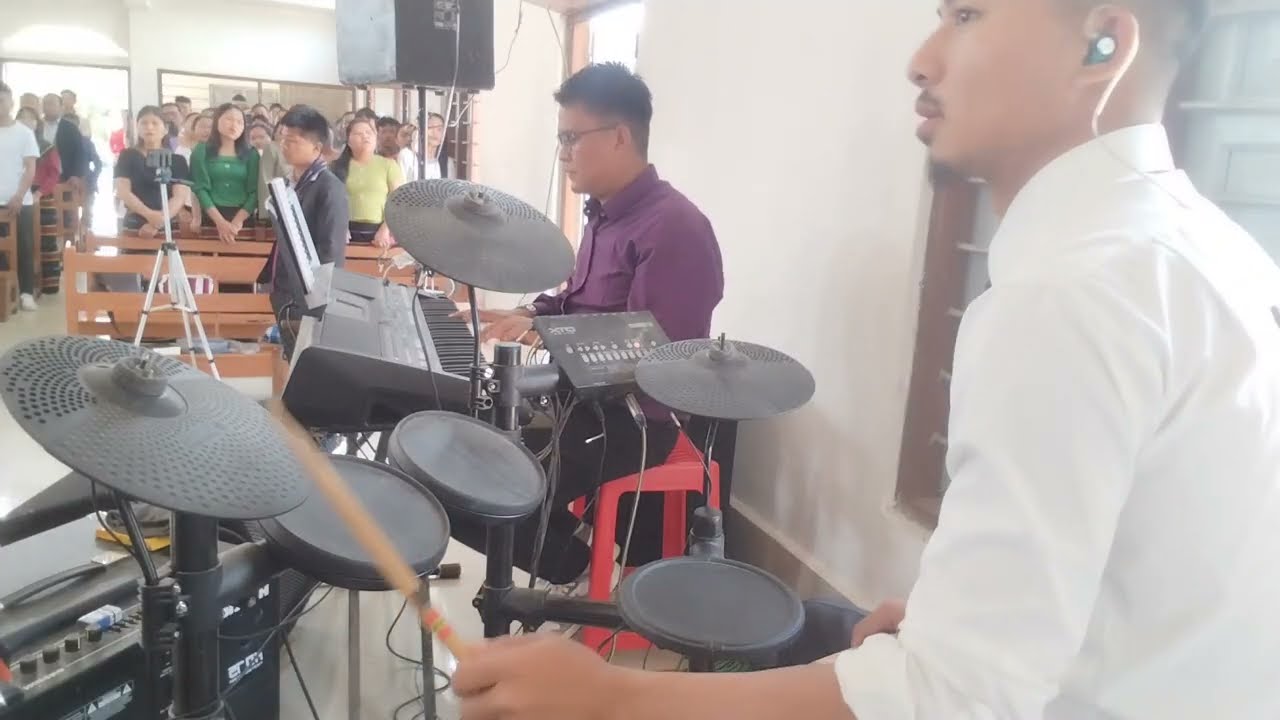 Immanuel Nakliam Apan | Worship Drum Cam | Thanlon DBYF Khawmpi 2026 |