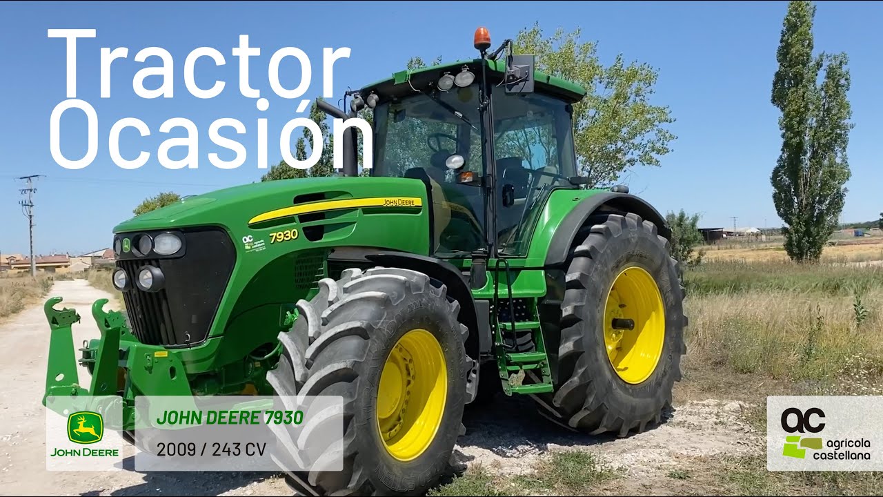 Tractor ocasión John Deere 7930