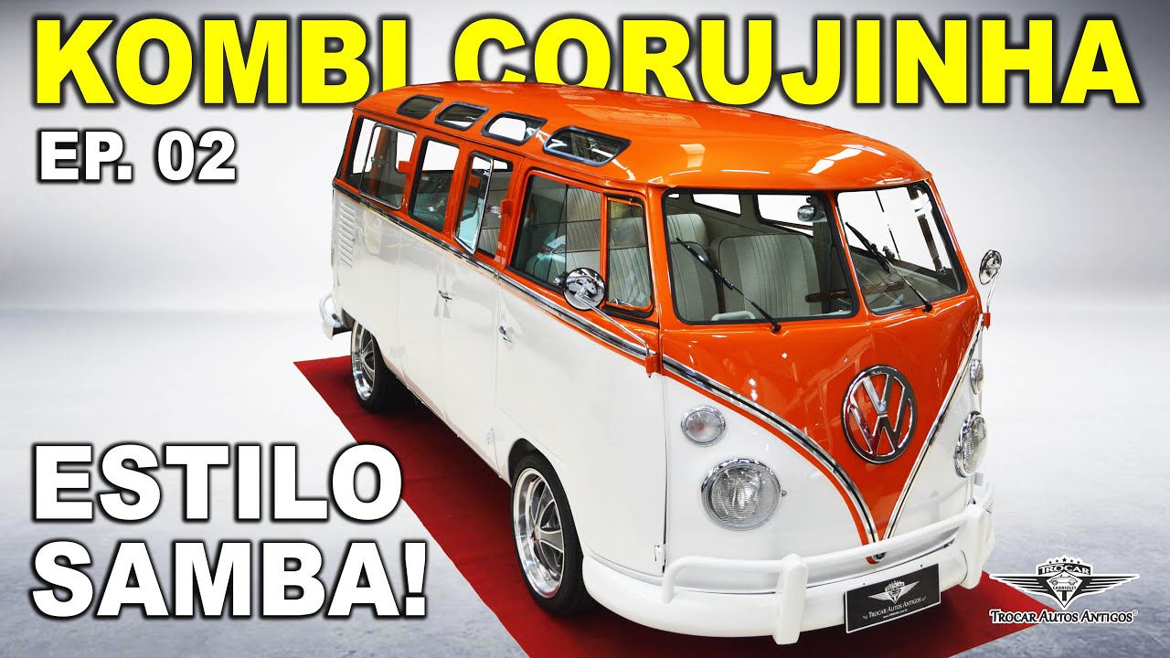 Veja TODOS os DETALHES da KOMBI CORUJINHA ESTILO SAMBA | 1974 Branca e Laranja - EP 02 - Restauração
