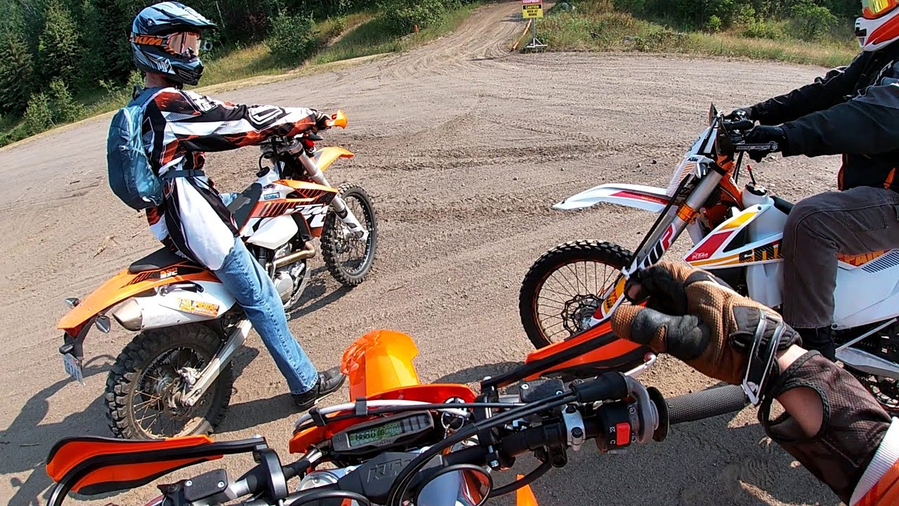 2022 ktm 500 exc-f single track weapon