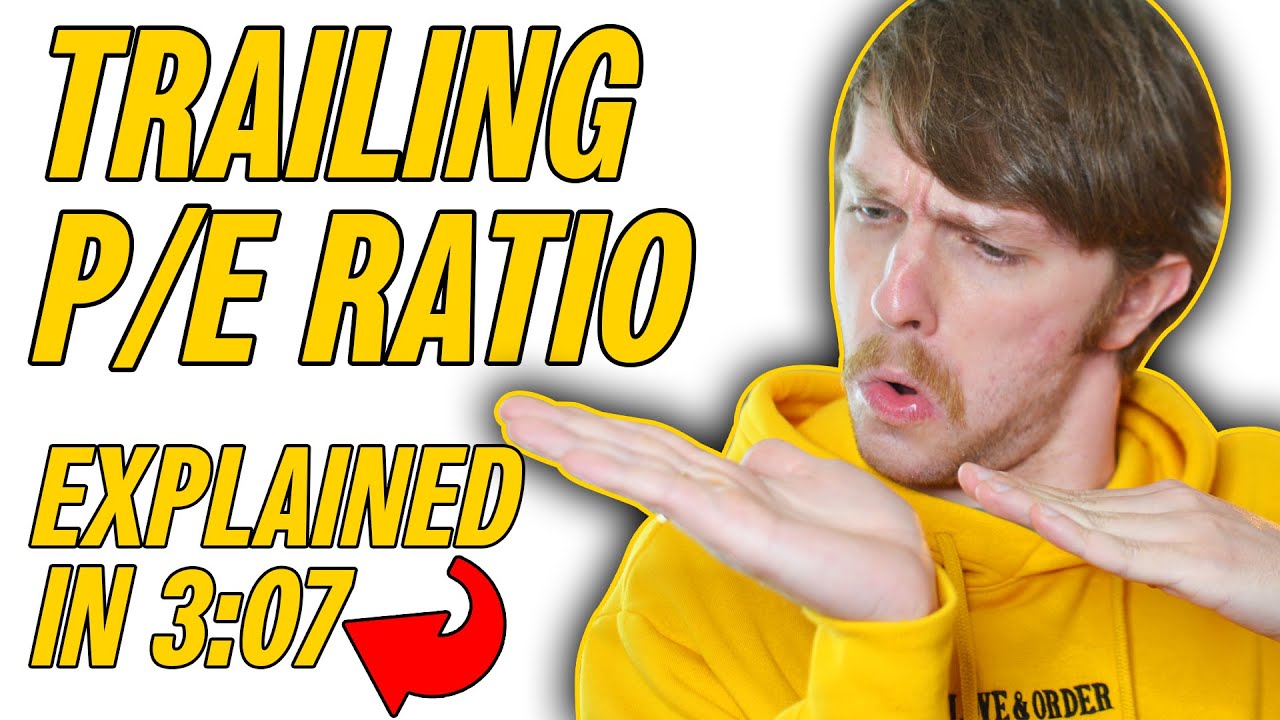 WHAT IS TRAILING P/E RATIO? (EASIEST EXPLANATION) Straight to the Point #STTP #277