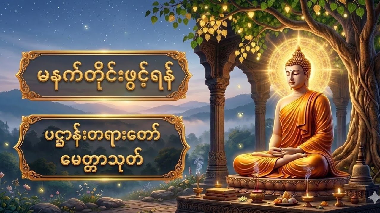 ပဋ္ဌာန်းတရားတော်၊ မေတ္တာသုတ် (၆-၃-၂၀၂၆)