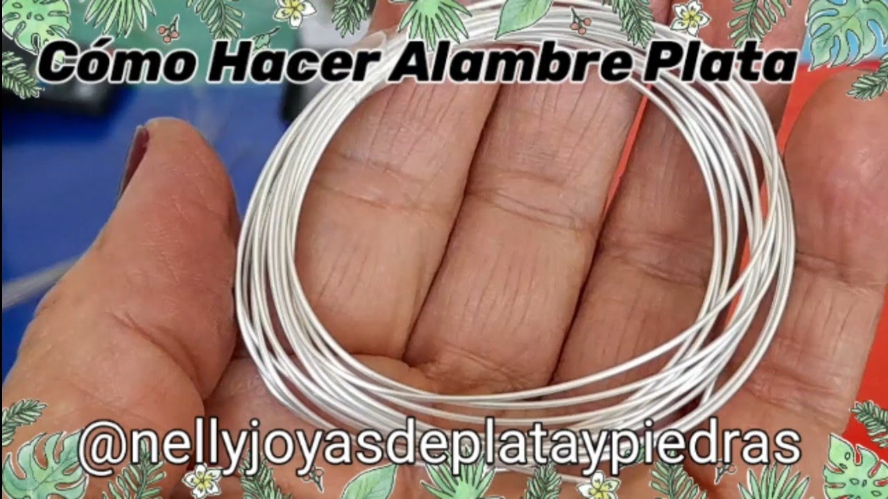 Haciendo #alambre de #plata #laminadora #trefilado #hileras #herramientas