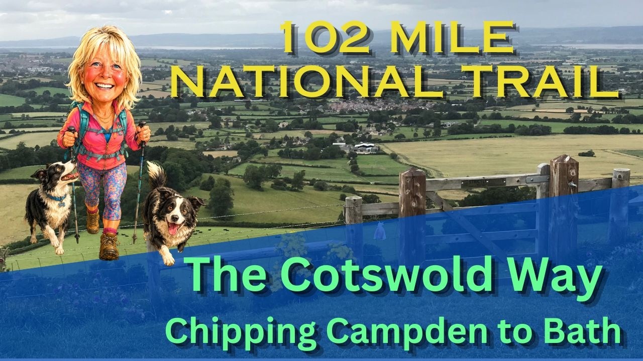 Cotswold Way - Chipping Campden to Bath 102 miles in under 4 minutes!