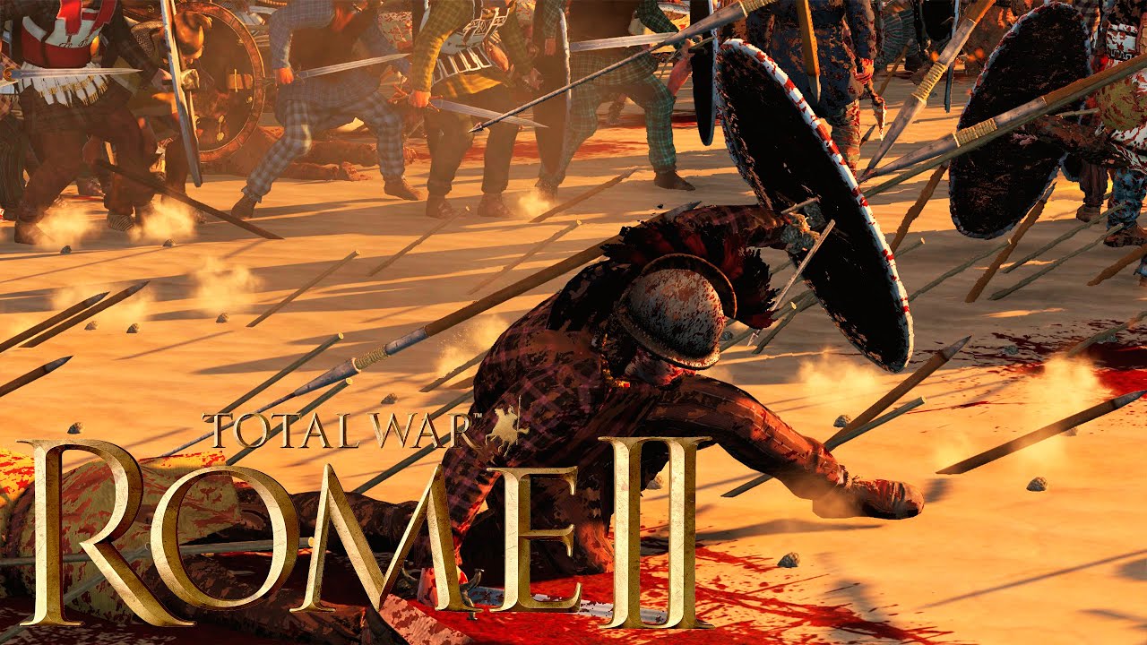 Total War ROME 2 | La BATALLA Más AJUSTADA - 3 vs 3 con ROMA