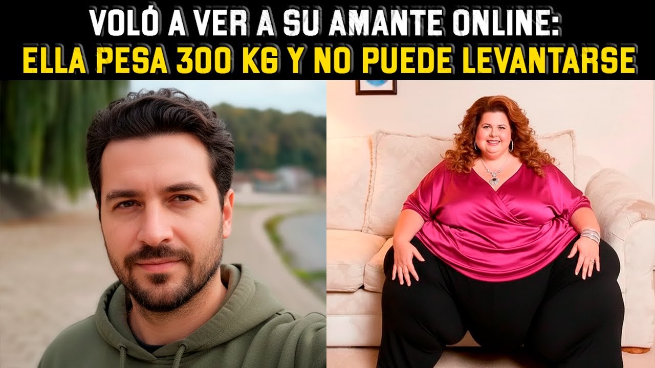 Él fue a Texas a ver a su amante, pero descubrió que pesa 300 kg: lo engañó y esto llevó a...