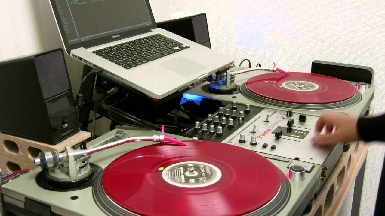 DJ 2枚使い スクラッチ / Scratch