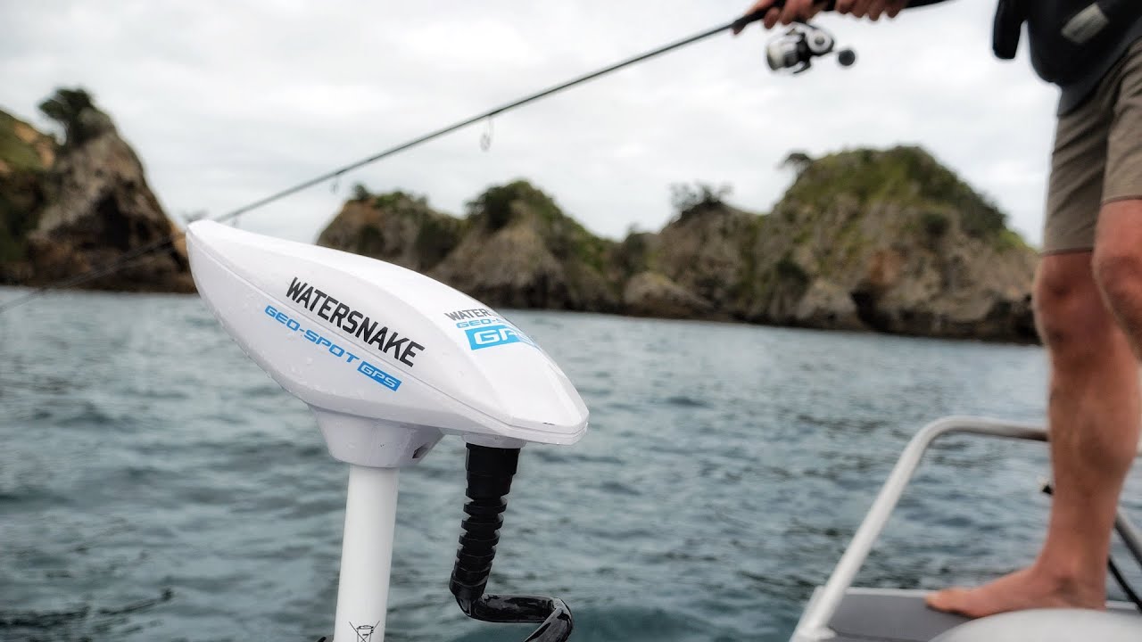 Electric motor: How I use my watersnake when fishing w Tony Wood