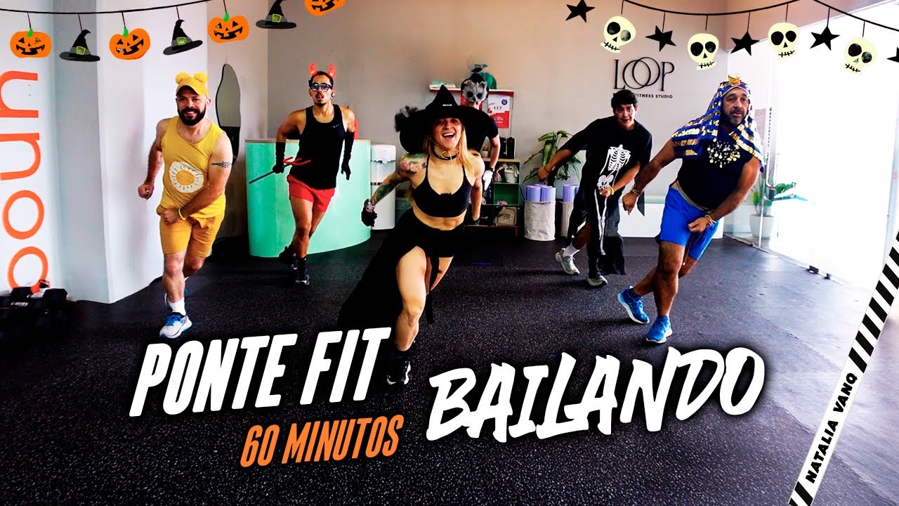 🎃 BAILE FIT EN CASA 137: ESPECIAL DE HALLOWEEN -Halloween Zumba Class - Natalia Vanq