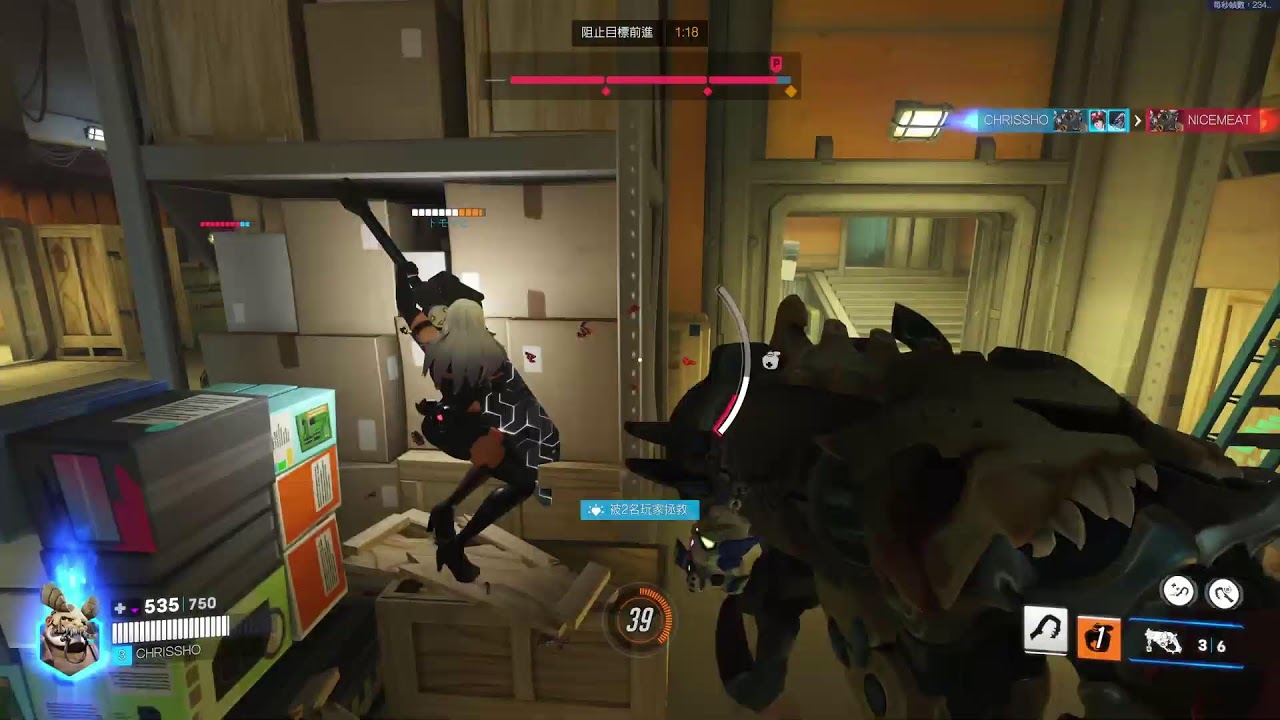Overwatch｜新的豬滿靈活的