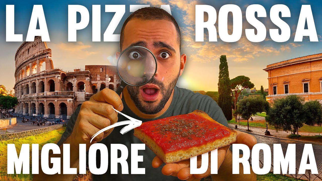 TROVO LA PIZZA ROSSA PIÙ BUONA DI ROMA!