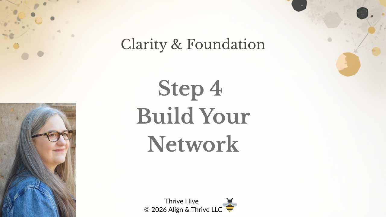 Thrive Hive Live - Week 4: Building Your Network