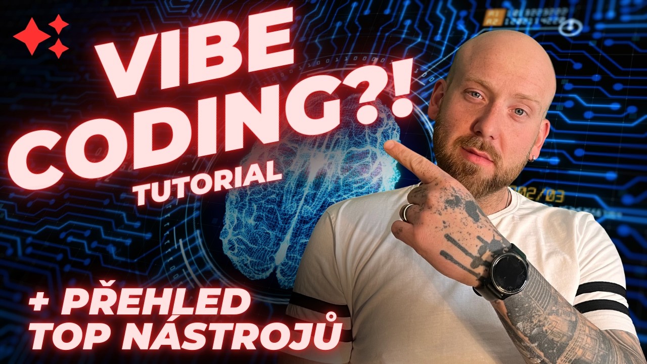 Neumíš programovat? Nevadí! Vibe Coding - AI ti napíše kód (Přehled nástrojů + krok za krokem návod)