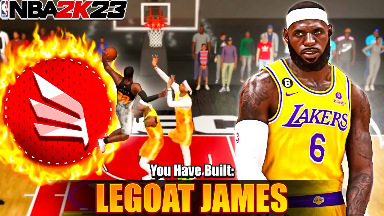 This LEBRON JAMES Build Is UNSTOPPABLE In NBA 2K23