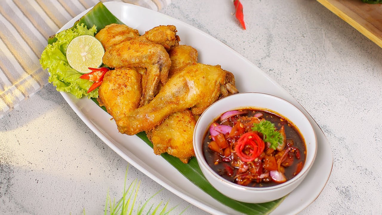 TANPA UNGKEP, AYAM GORENG BERBUMBU (Metode Desaku Marinasi) • AYAM GORENG SAMBAL SERAI KECAP •