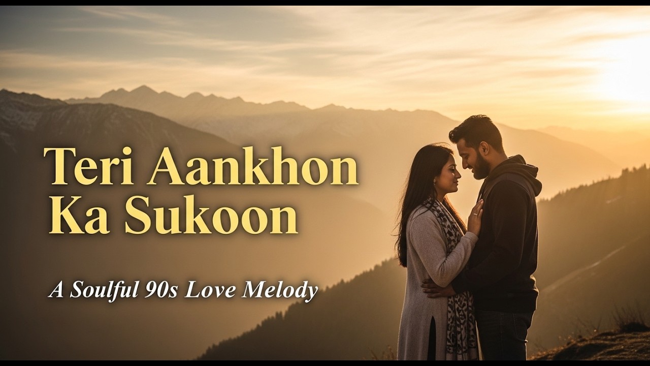 Teri Aankhon Ka Sukoon – A Soulful 90s Romantic Hindi Melody