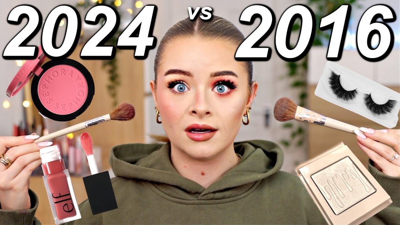 Макияж 2016 года против макияжа 2024 года... какой вам больше нравится? 🤔
