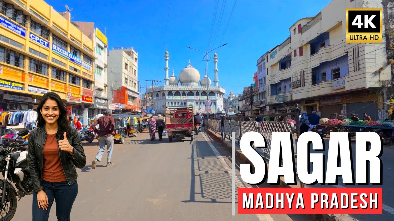 【India Drive 4K】Sagar | Madhya Pradesh | 2024 | Historic City & Scenic Drive