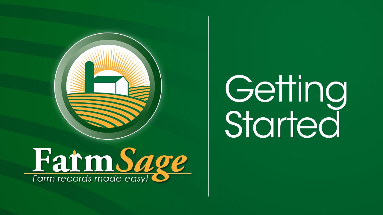 Farm Sage App - Getting Started