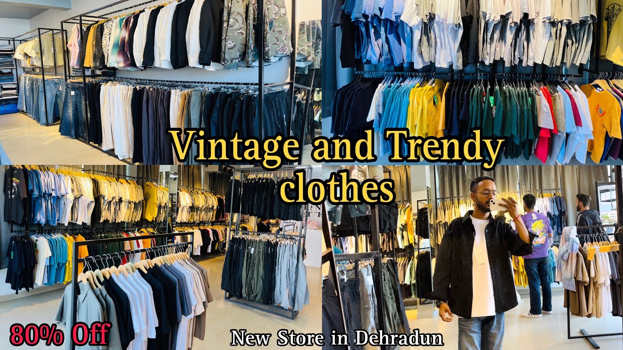 BEST PLACE TO SHOP VINTAGE AND TRENDY CLOTHES IN DEHRADUN | THE TREND SETTER