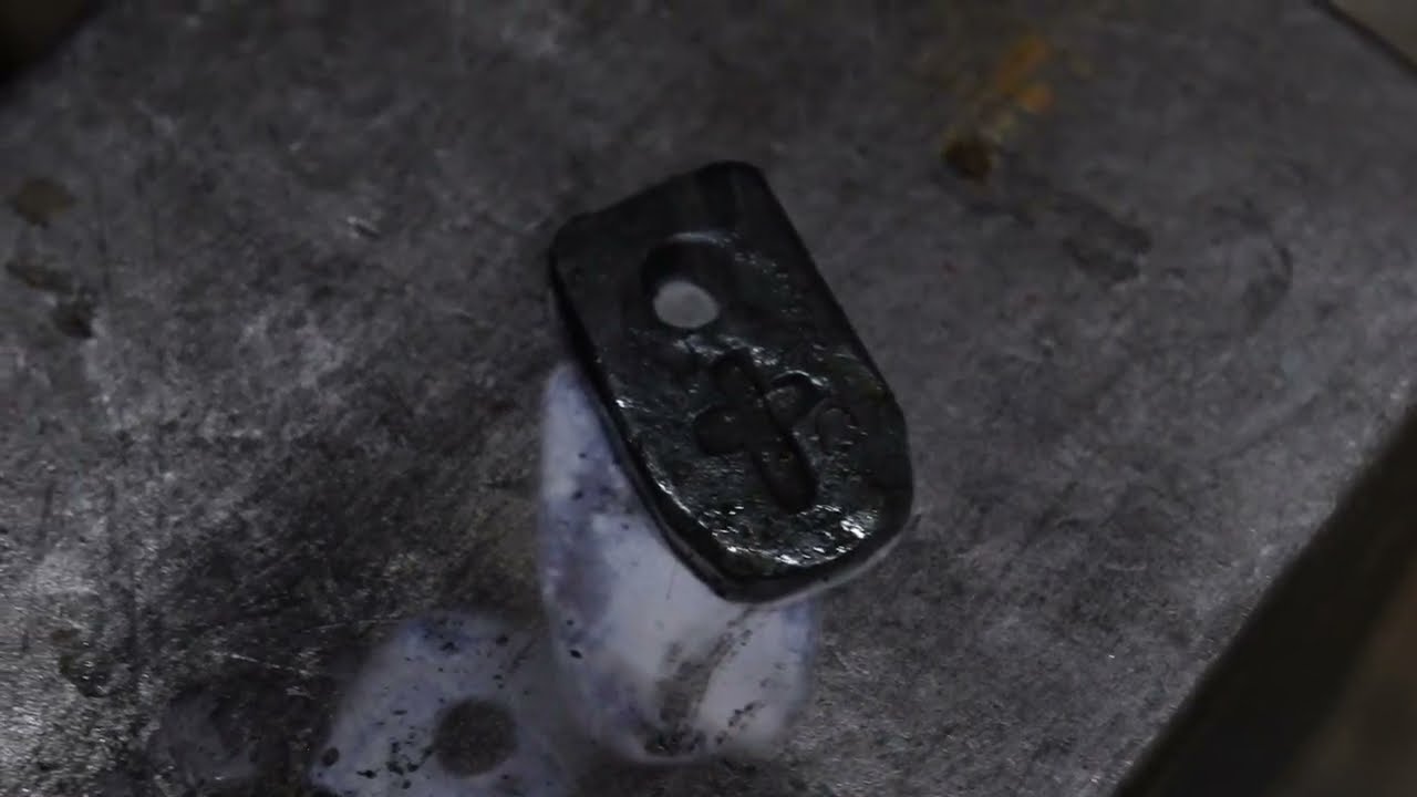 hand Forged Cross Pendant