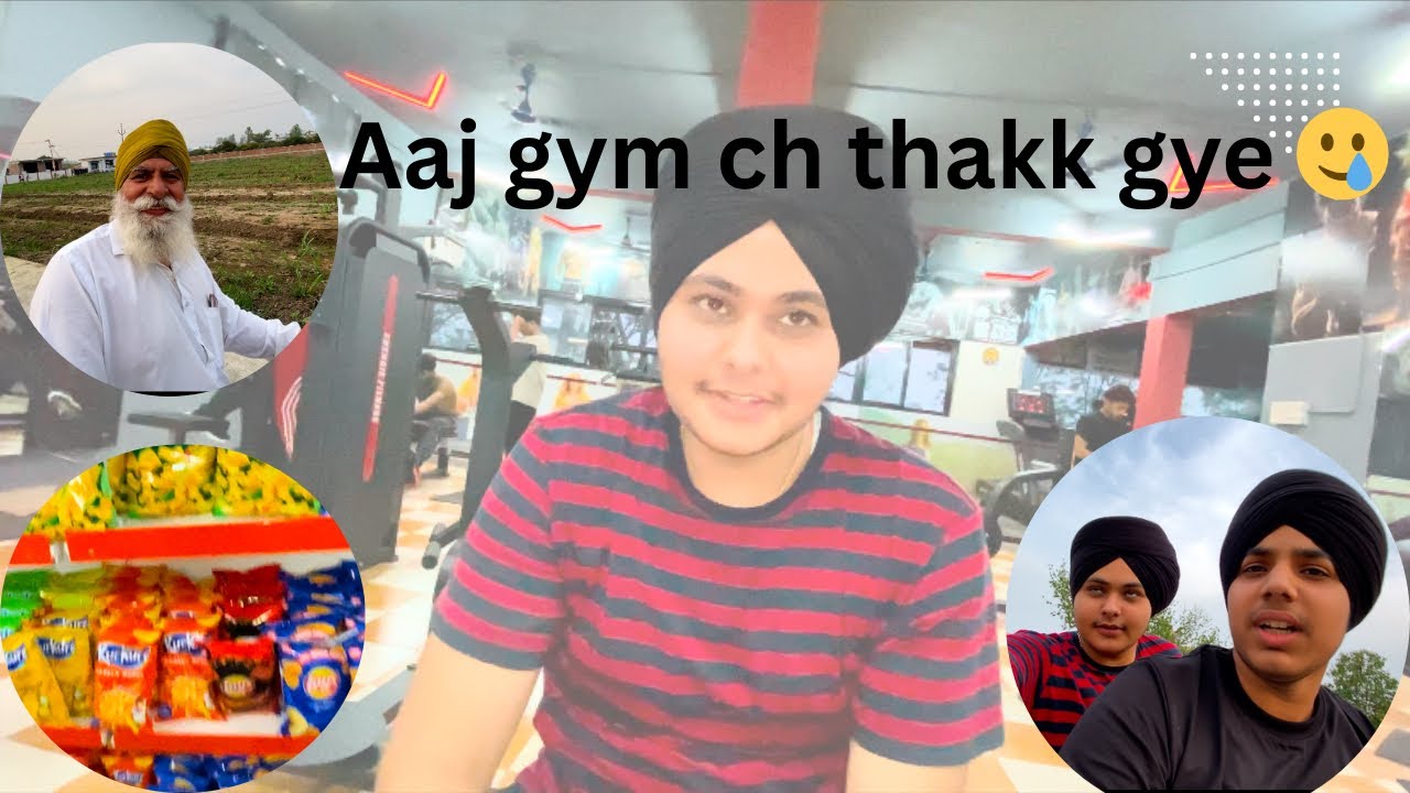 Aaj te gym ch thakk he gya……#viral #vlog #punjabivlog #trending #dailyvlogging #viralvideo 