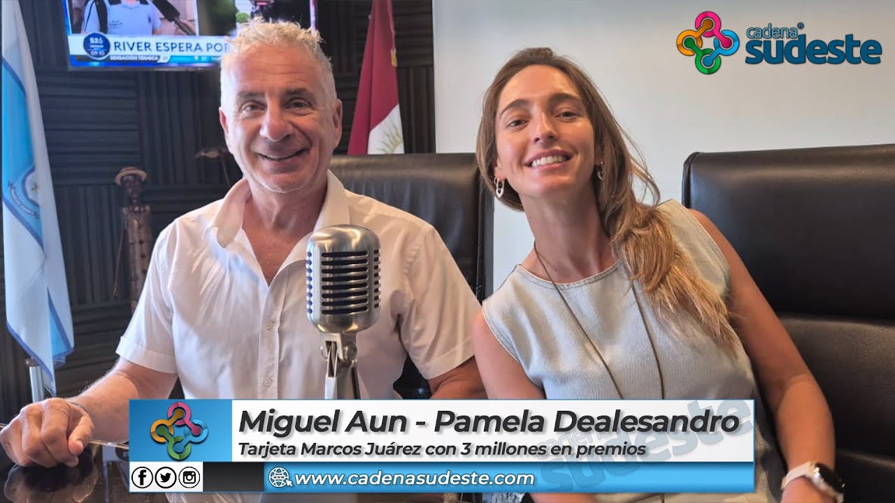 Tarjeta Marcos Juárez con 3 millones en premios y beneficios para usuarios y comercios