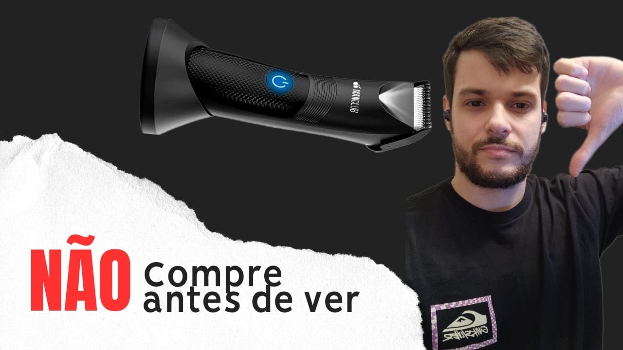 OPINIÃO SINCERA APARADOR MANCLUB, HORROROSO BARBEADOR!