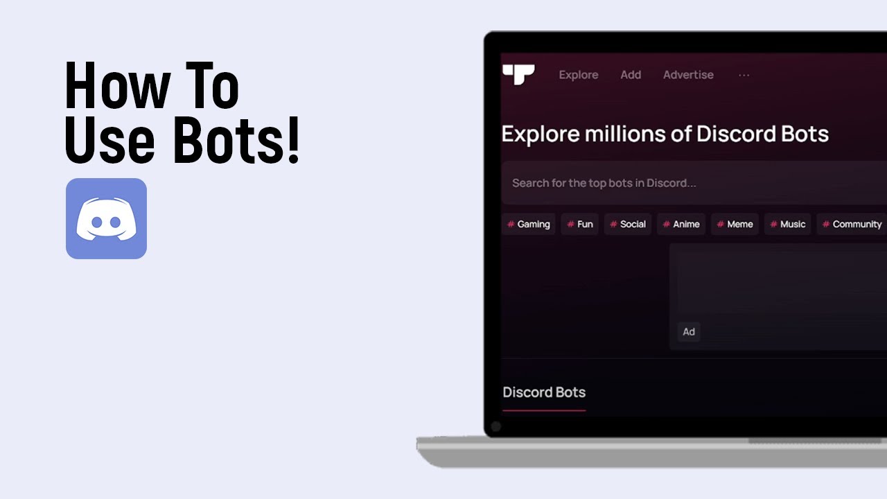 How to use Discord Bots [easy]