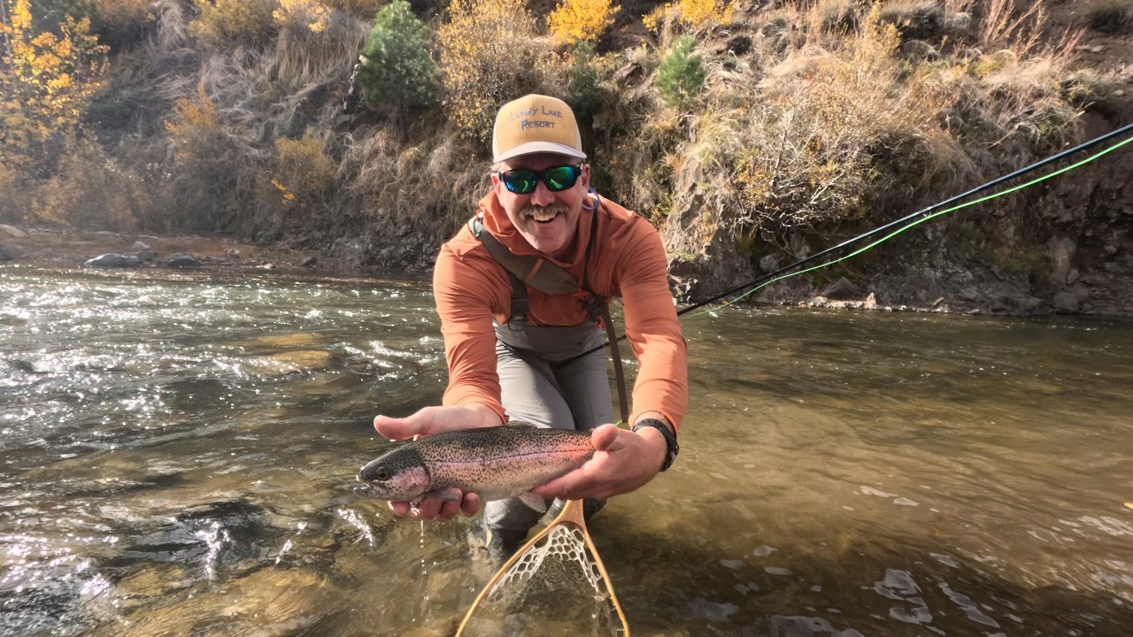 Fly fishing the Carson River for SOLID trout