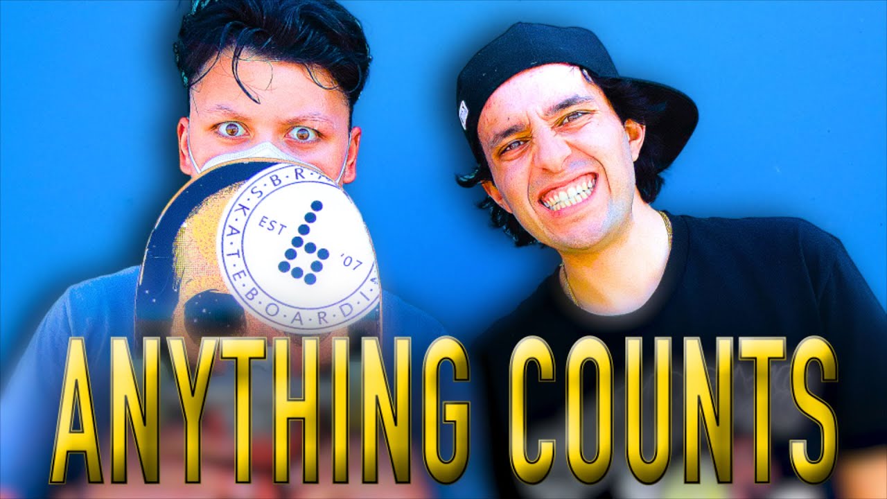 EVERYTHING COUNTS SKATE! GABE CRUZ vs GLO FATHER
