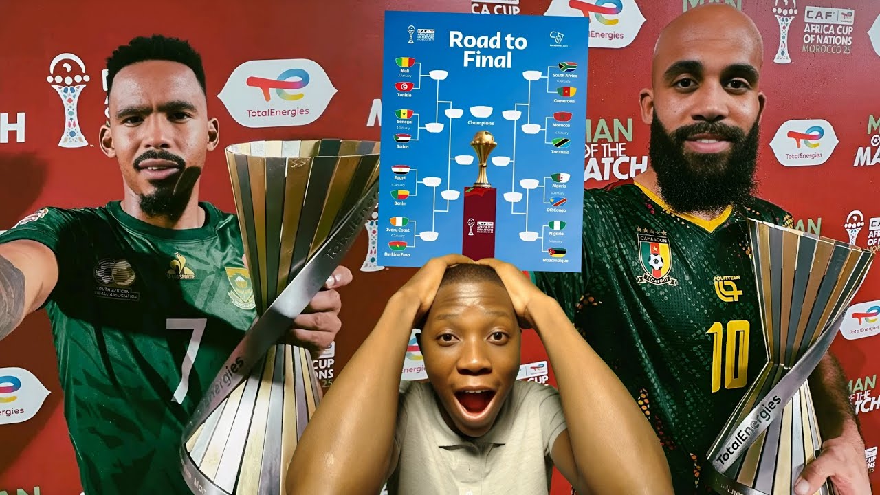 BAFANA BAFANA LAST 16 AFCON OPPONENTS REVEALED! HAPPY NEW YEAR DISKI GALORIANS