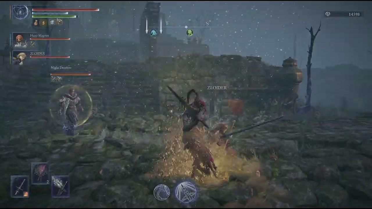 ELDEN RING NIGHTREIGN Everdark Gladius Depth 5 trios run Part 1