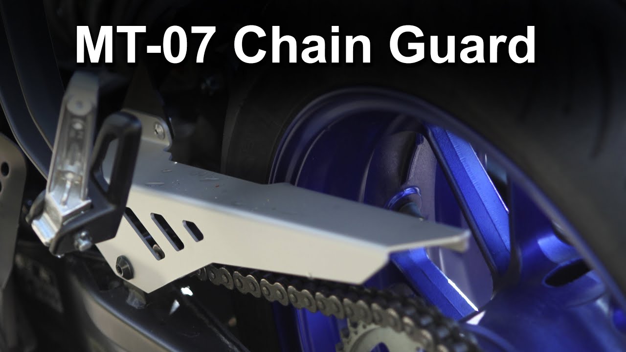 Yamaha MT-07 Chain Guard Review - BLING!