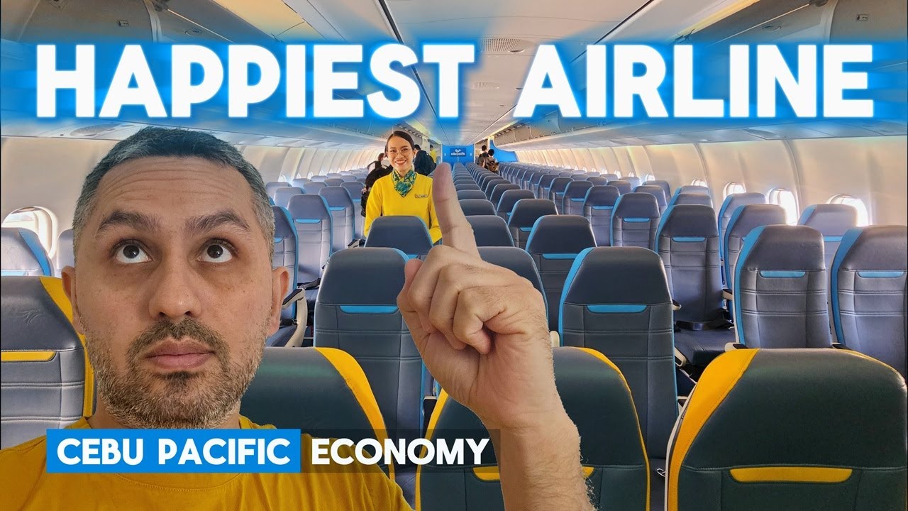 Перелет эконом-классом на самолете A330-900 NEO авиакомпании Cebu Pacific: бюджетно, но комфортно...