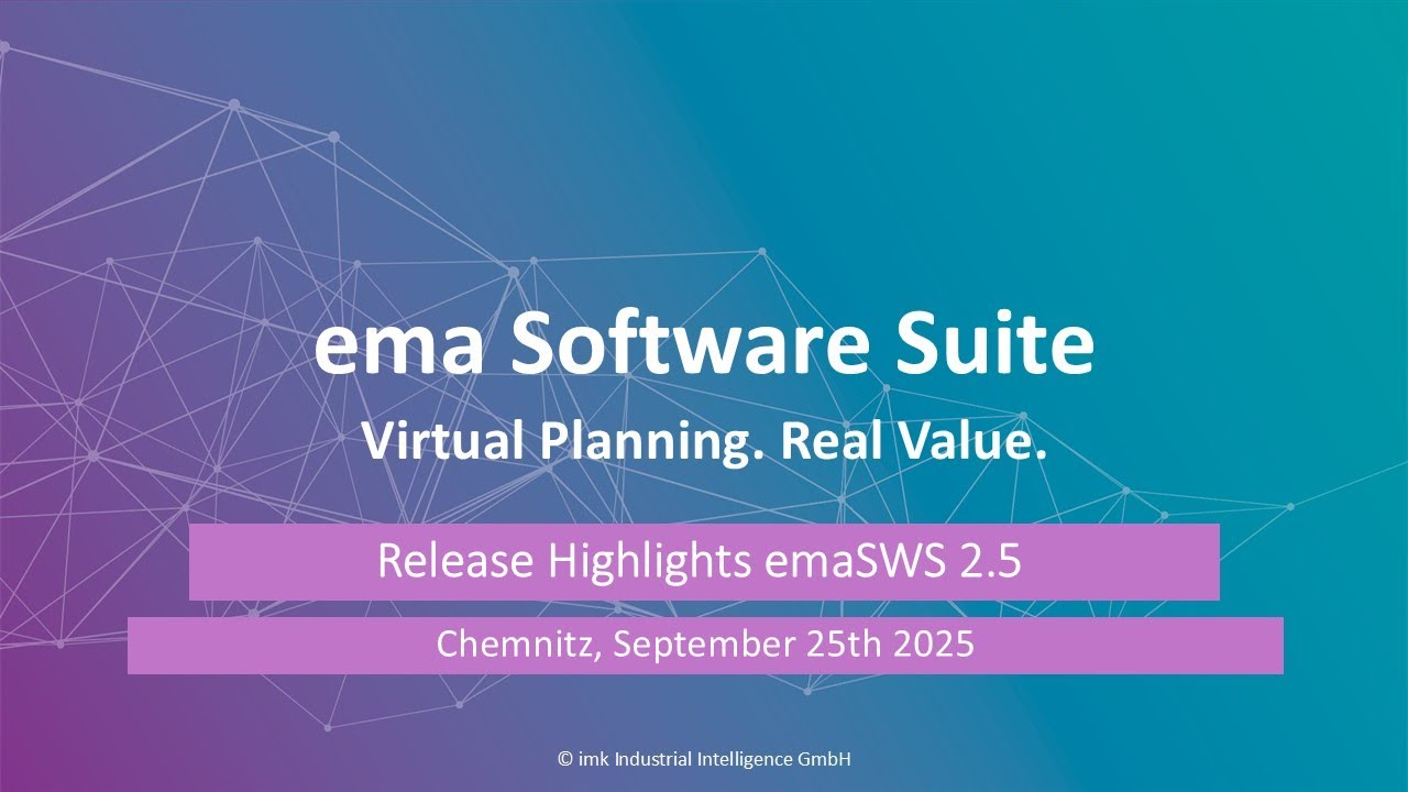 IIC 2025 (DE): Präsentation ema Software Suite 2.5