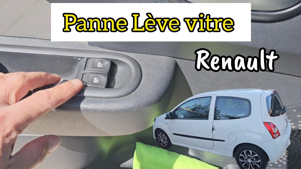 Panne Lève Vitre Renault Twingo, problème monte Vitre 😉 #RÉSOLU