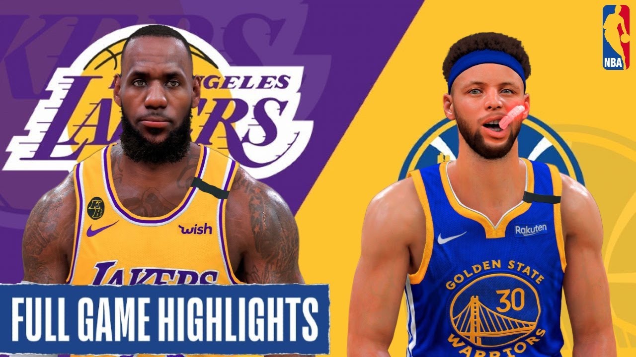 NBA 2K21: Ультра-модифицированная версия | «Уорриорз» против «Лейкерс» | Полная переработка игры ...