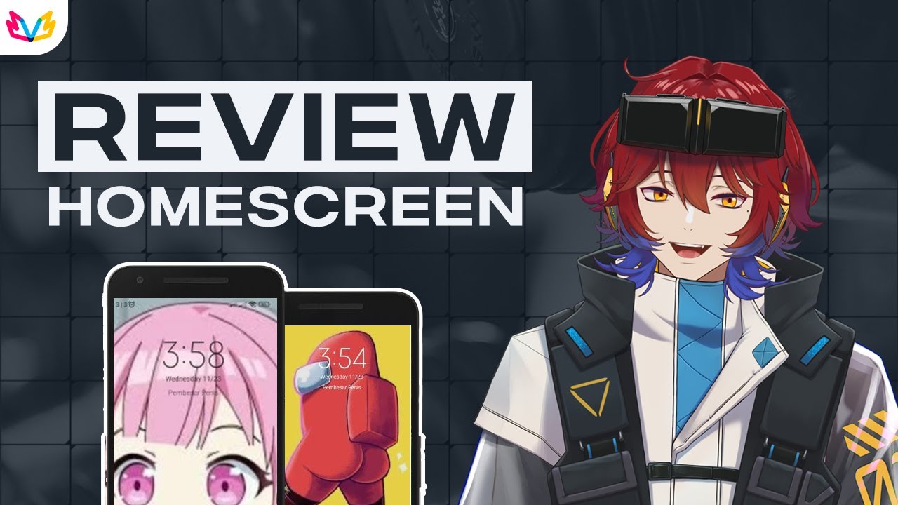 【REVIEW HOME & LOCKSCREEN】 ̶R̶o̶a̶s̶t̶i̶n̶g̶ Review HP keluarga Kye Hart!【Vtuber Indonesia】