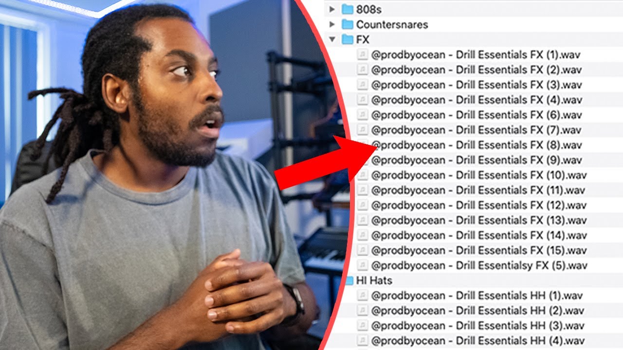 THE BEST FREE DRUM KIT FOR PRODUCERS (Perfect For Drill!)