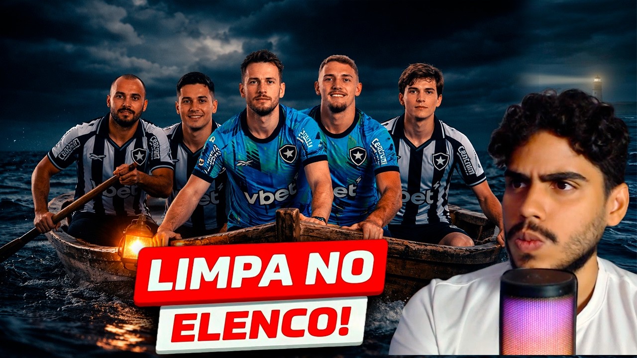 VEJA TODOS OS JOGADORES QUE DEVEM DEIXAR O BOTAFOGO NO MEIO DE 2026!